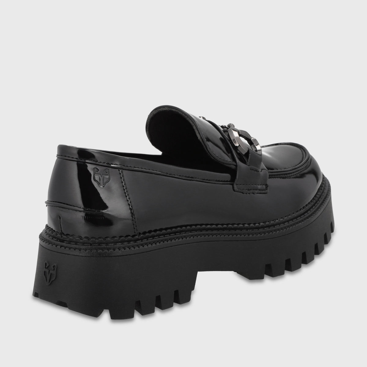 Zapato Plataforma Negro Mujer 4630323