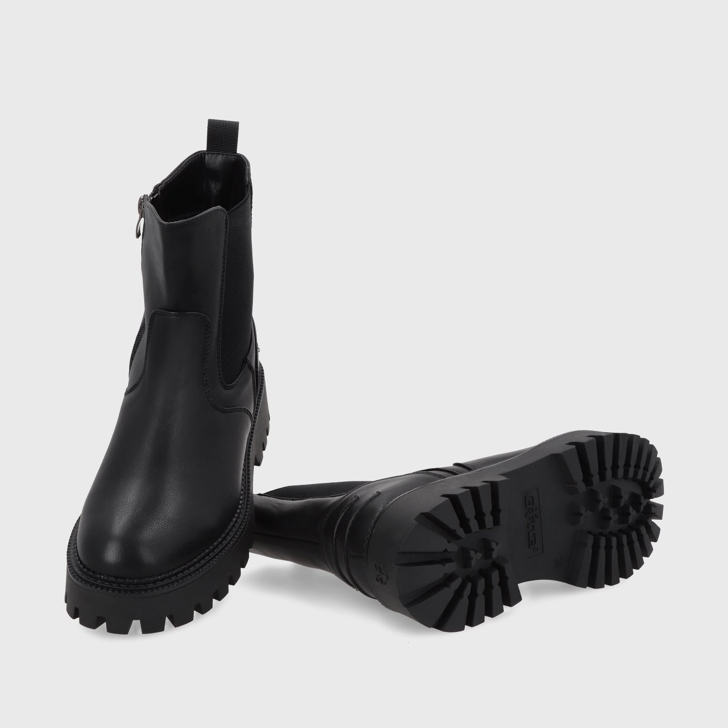 Botin Negro Mujer 46307