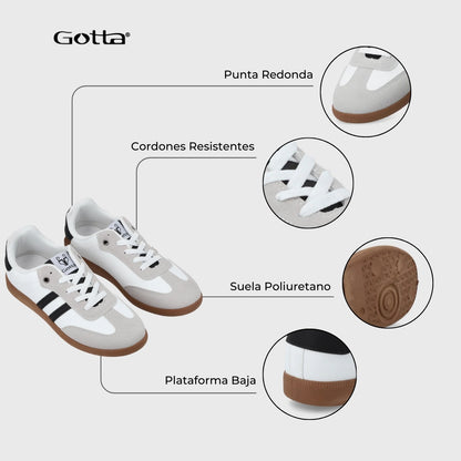Zapatilla Blanco Mujer 48061