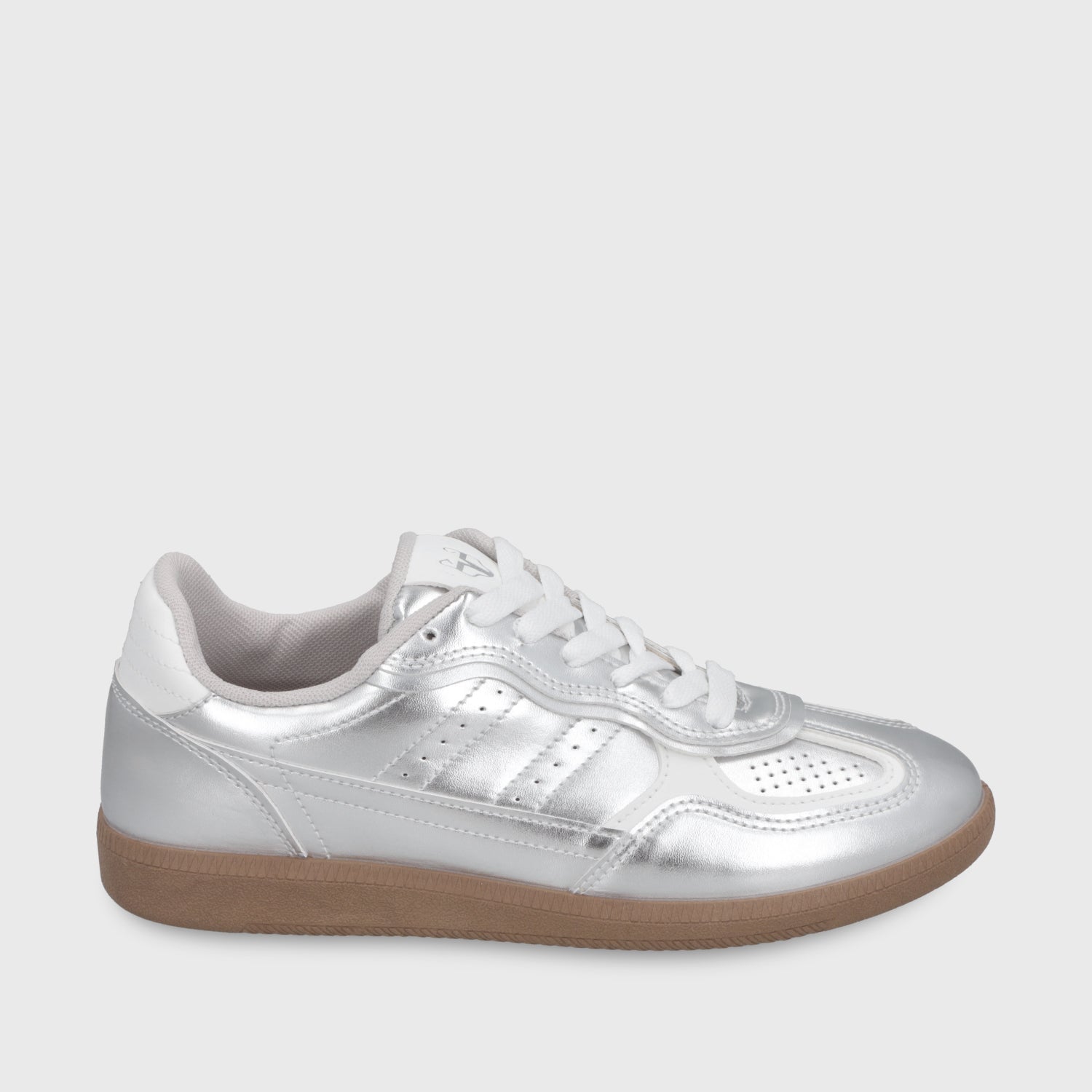 Zapatilla Plateada Mujer 4806209
