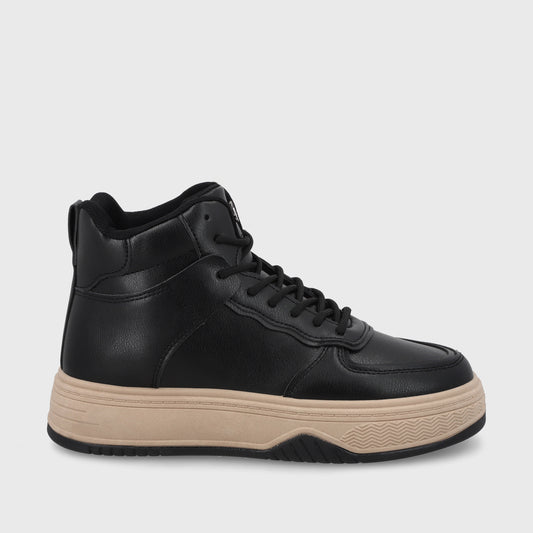 Zapatilla Negra Mujer 48091