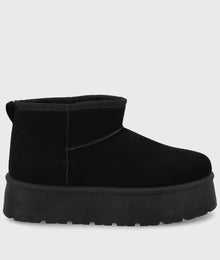 Botín Negro Mujer 48111