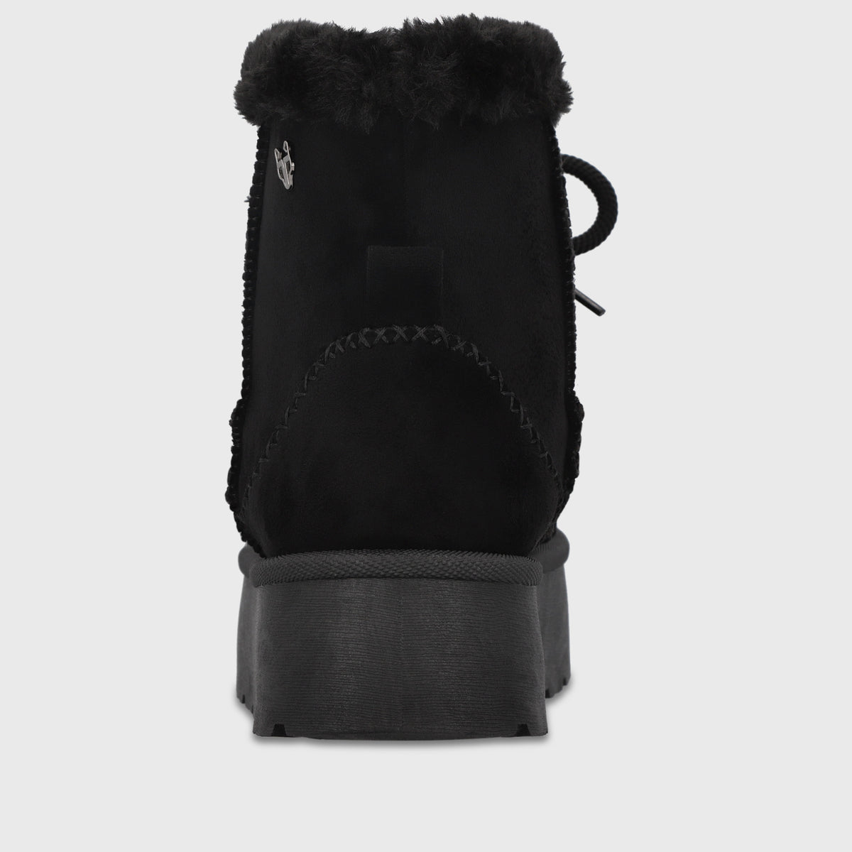Botin Plataforma Negro Mujer 4811501