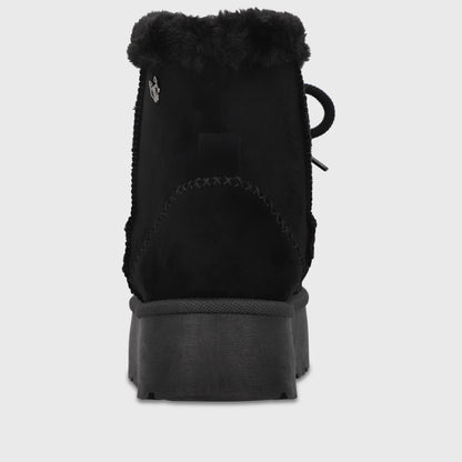 Botin Plataforma Negro Mujer 4811501
