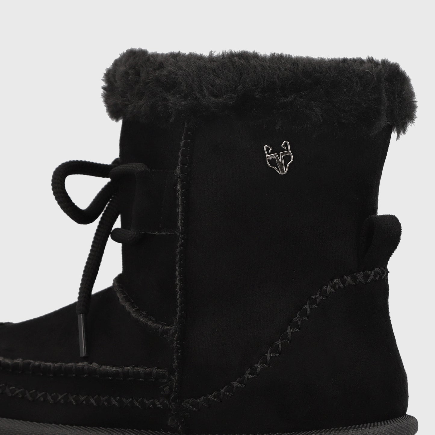Botin Plataforma Negro Mujer 4811501