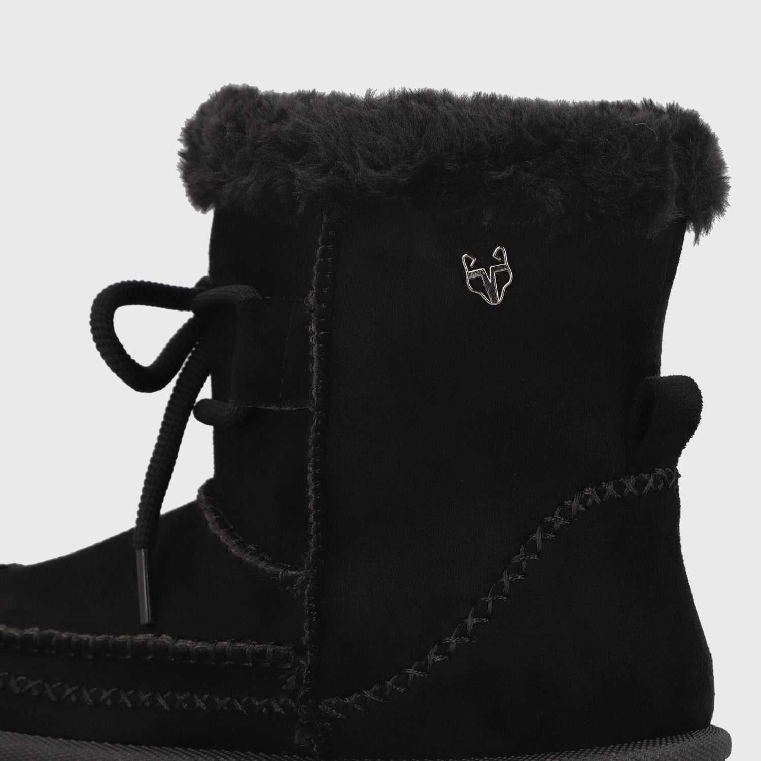 Botin Plataforma Negro Mujer 4811501