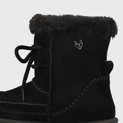 Botin Plataforma Negro Mujer 4811501