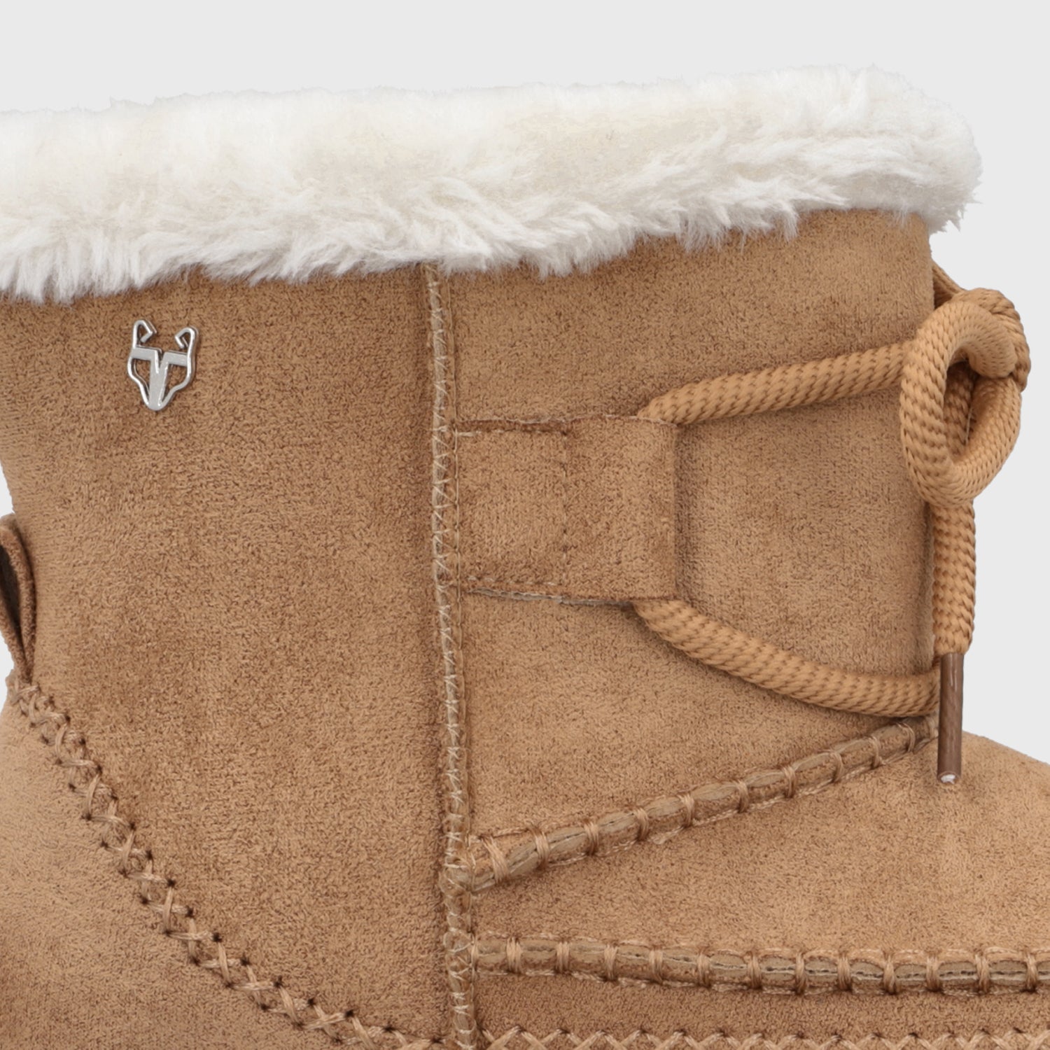 Botin Plataforma Beige Mujer 4811508