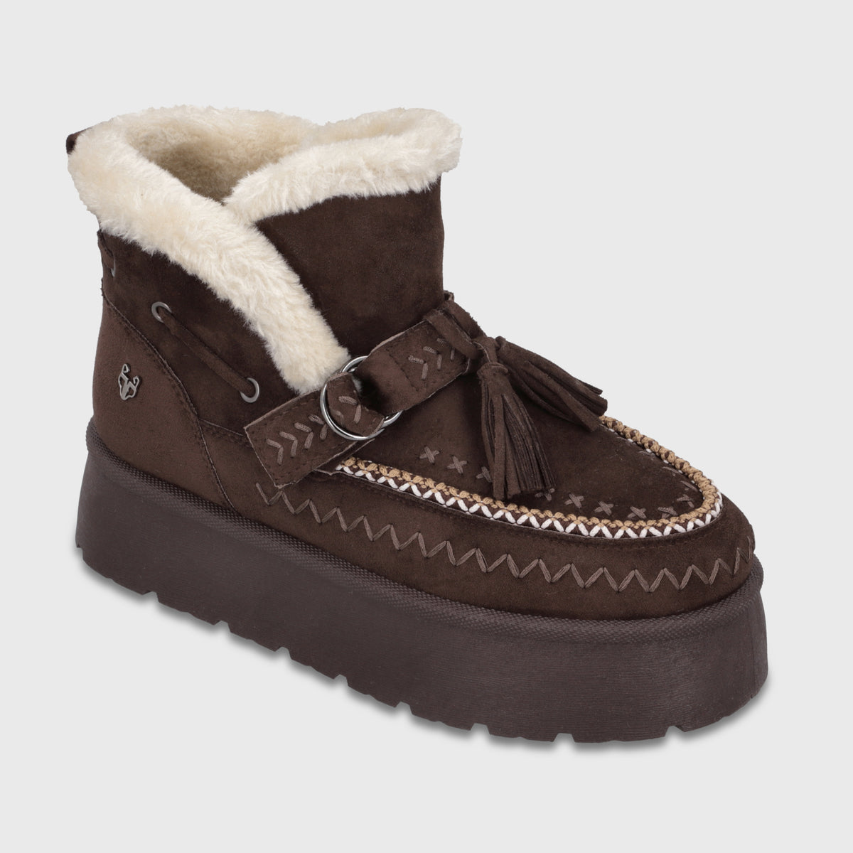 Botin Plataforma Café Mujer 4811753