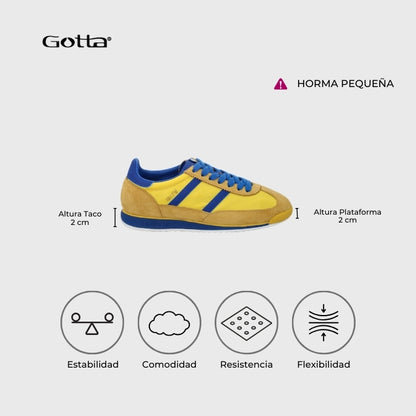 Zapatilla Ibiza Amarilla Mujer 53770
