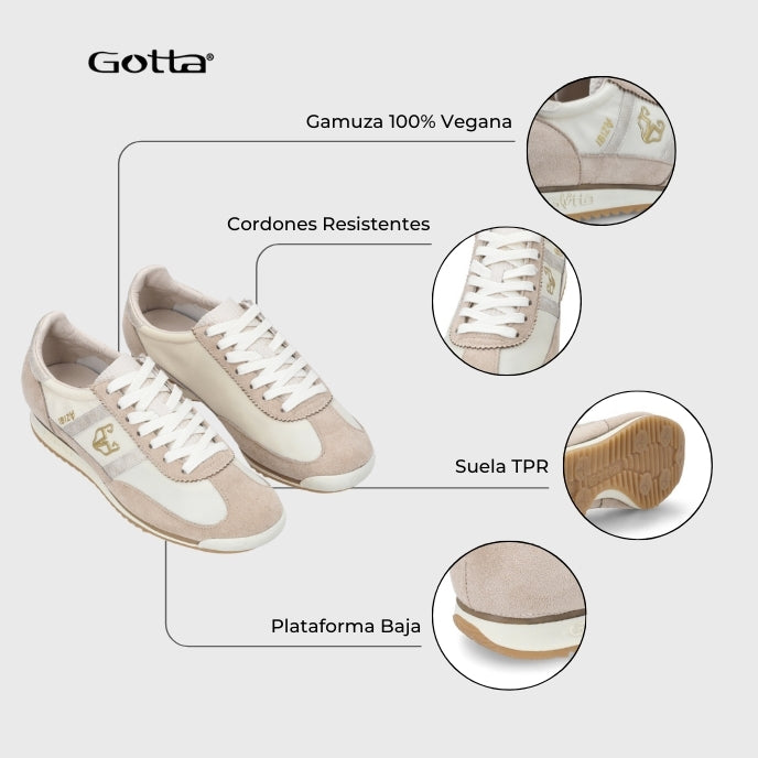 Zapatilla Ibiza Beige Mujer 53770