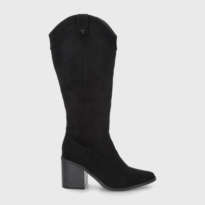 Bota Taco Negra Mujer 53782