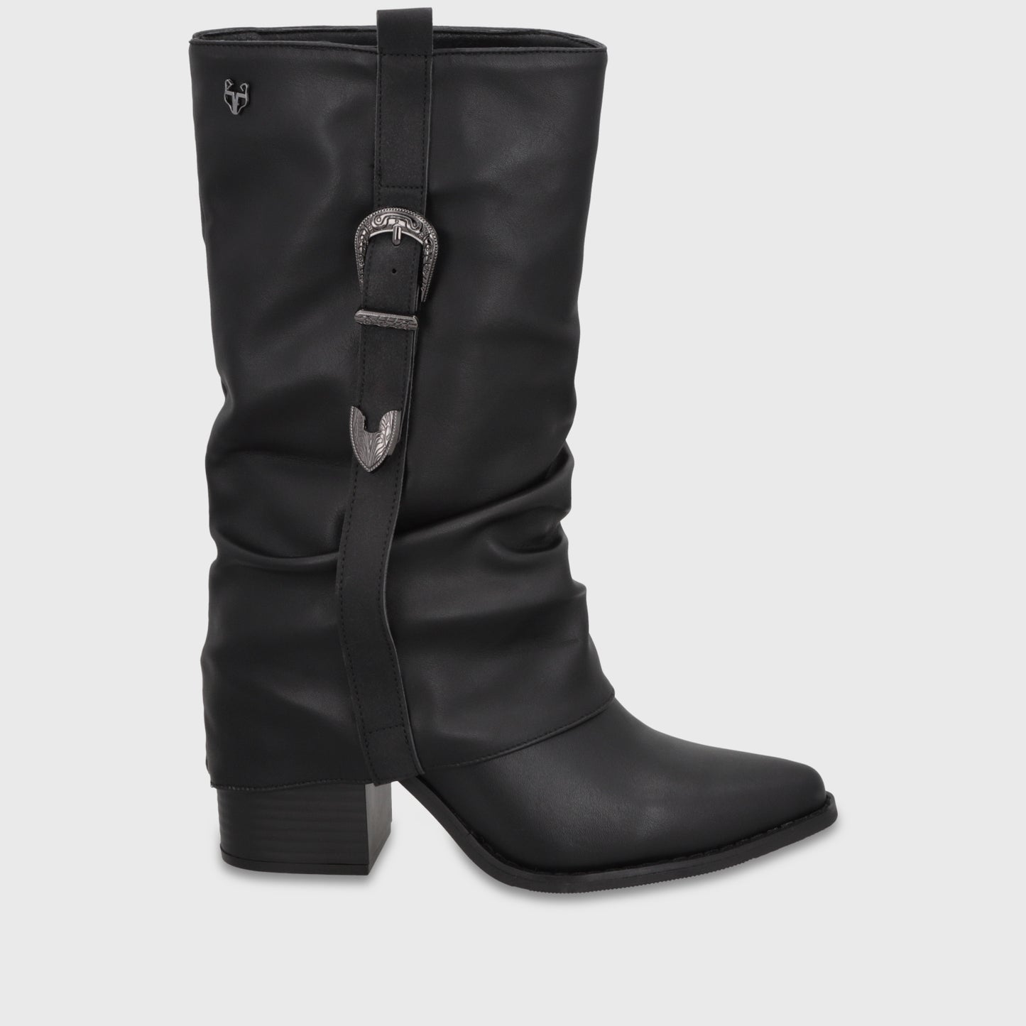 Bota Taco Negro Mujer 5378401