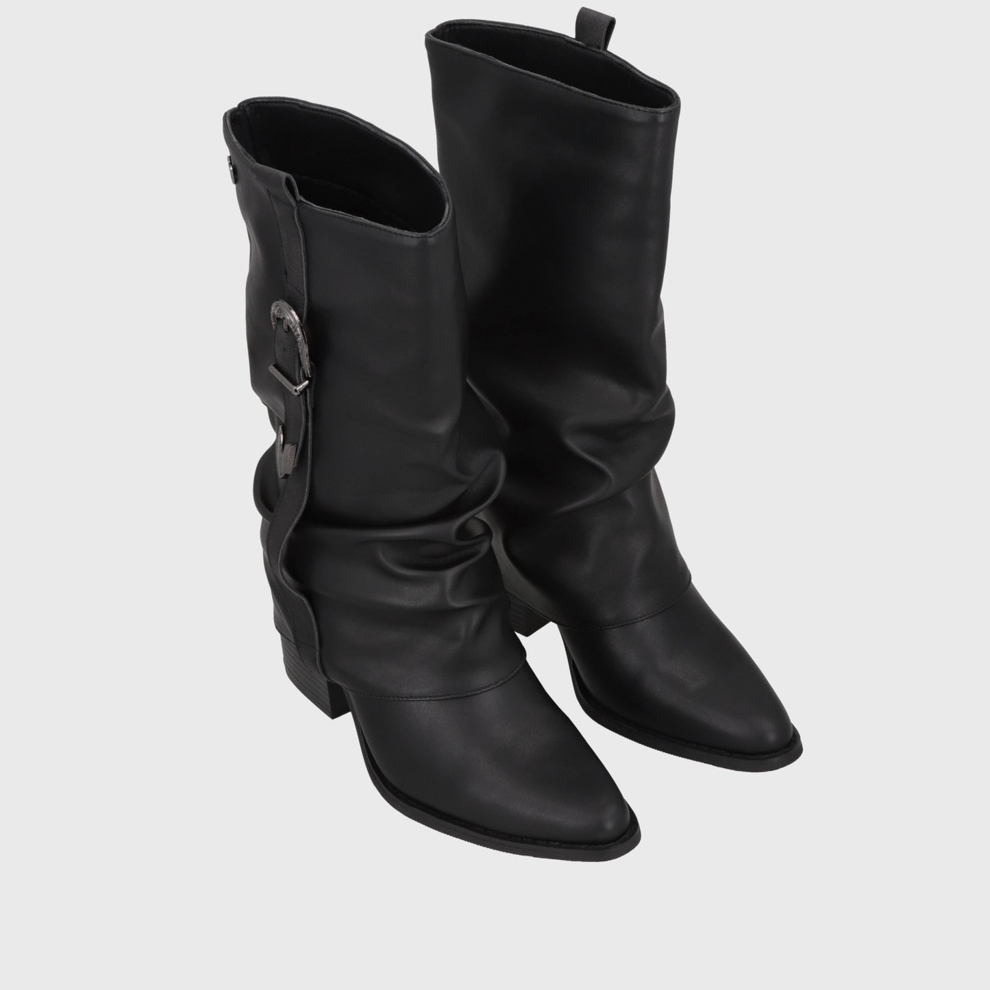 Bota Taco Negro Mujer 5378401