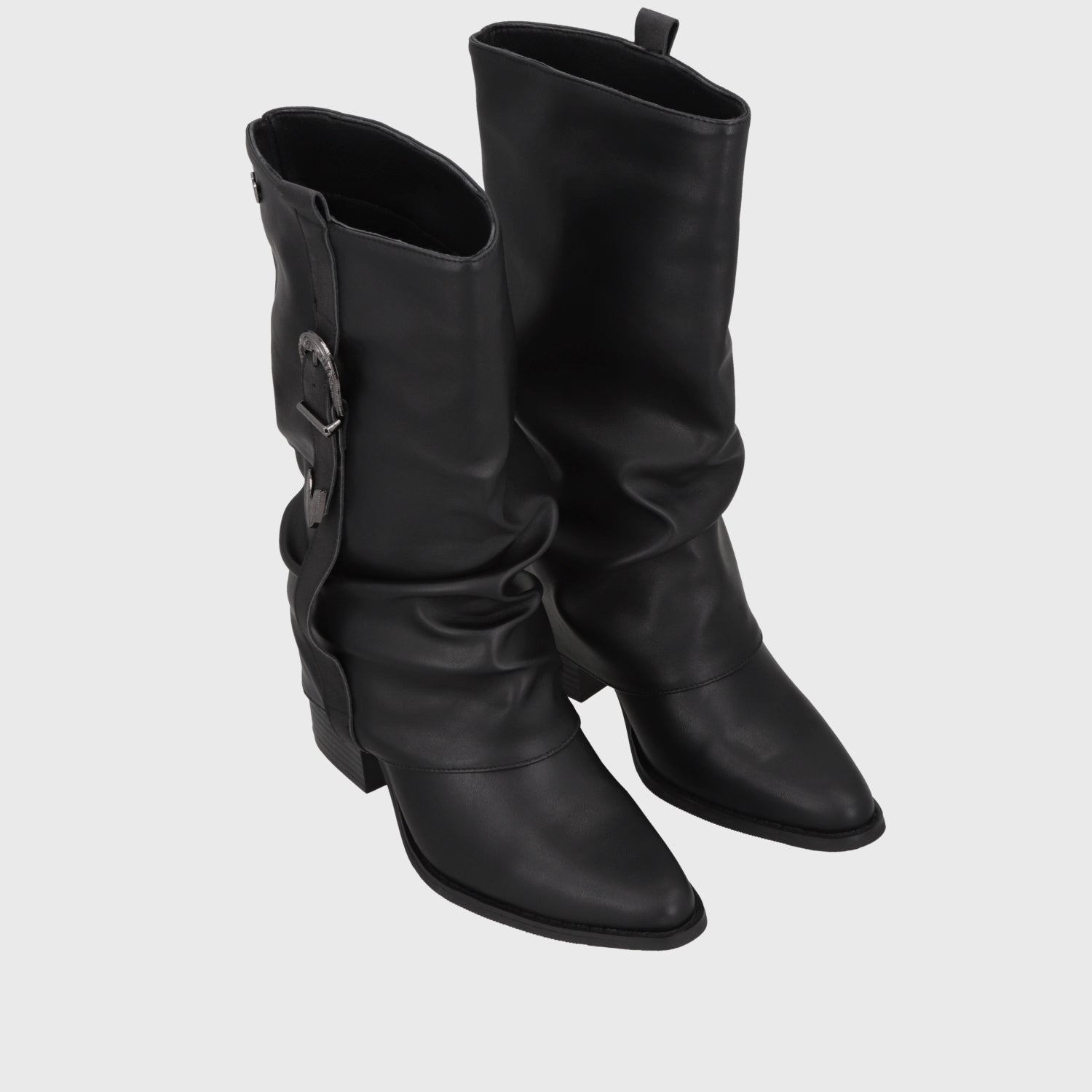 Bota Taco Negro Mujer 5378401