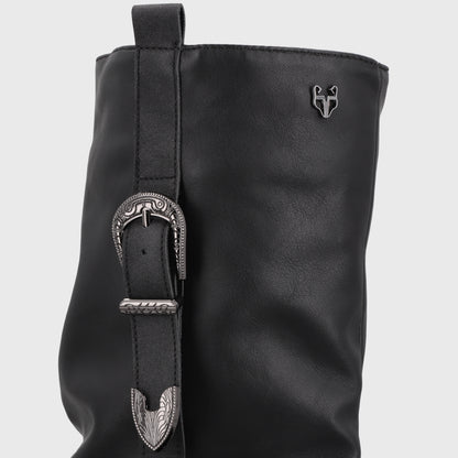 Bota Taco Negro Mujer 5378401