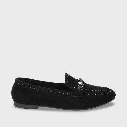 Zapato Plano Negro Mujer 54030