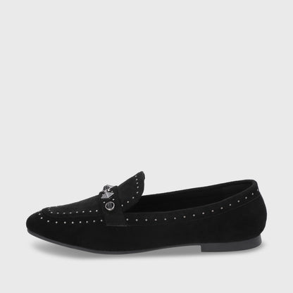 Zapato Plano Negro Mujer 54030