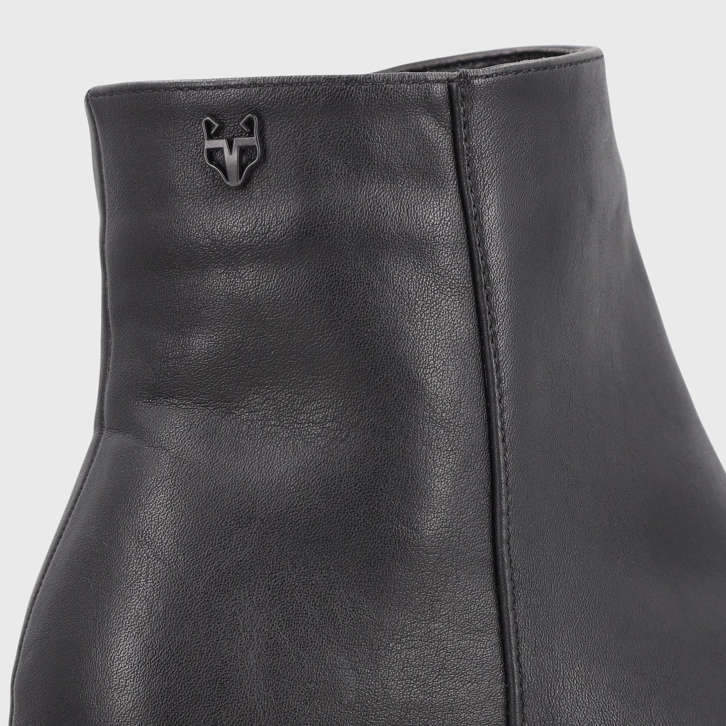 Botin Taco Negro Mujer 55250