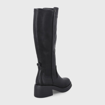 Bota Taco Negra Mujer 55251
