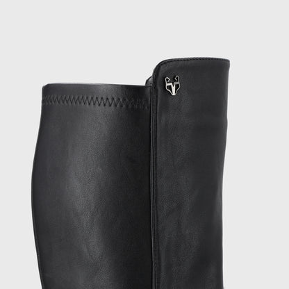 Bota Taco Negra Mujer 55251