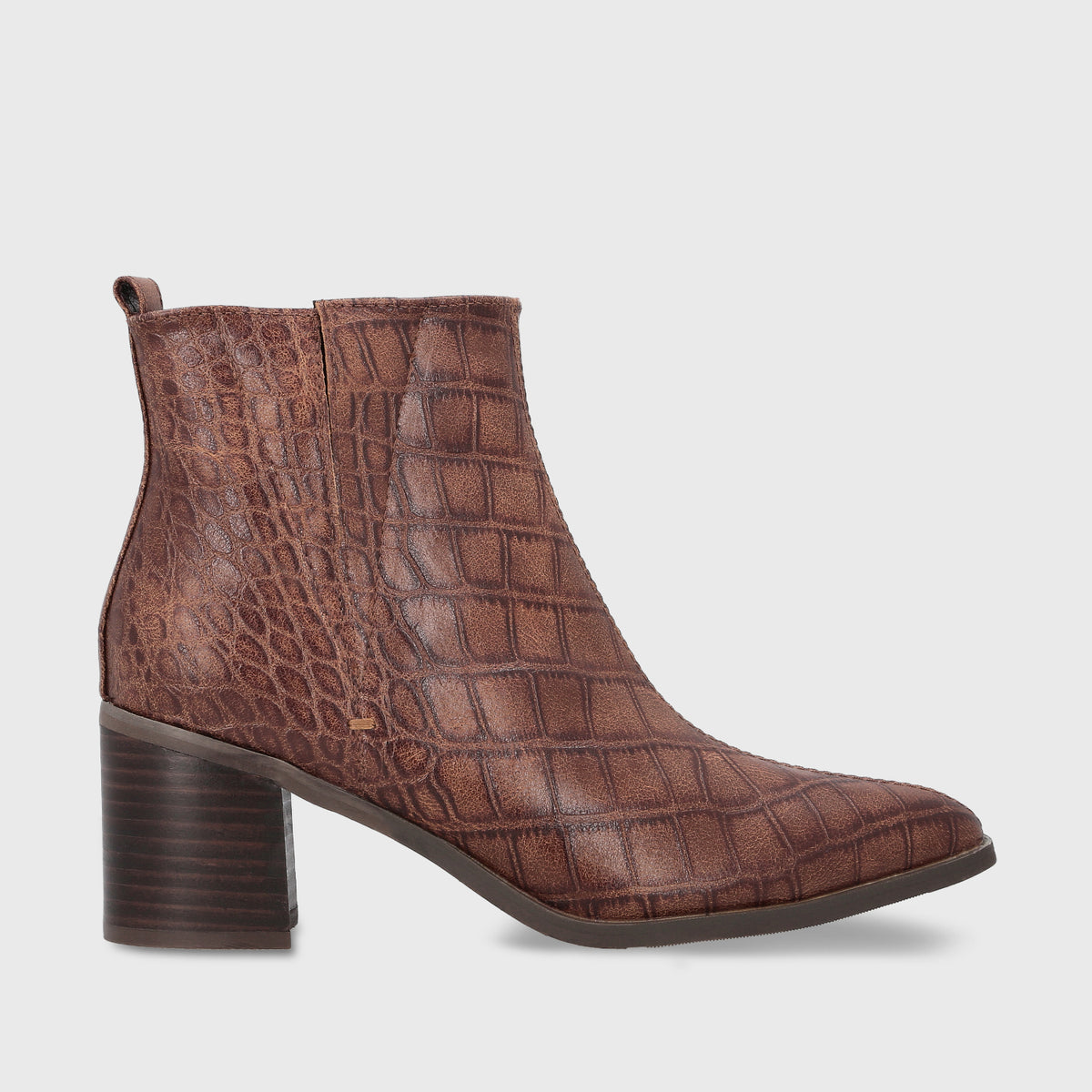 Botin Taco Camel Mujer 5530008