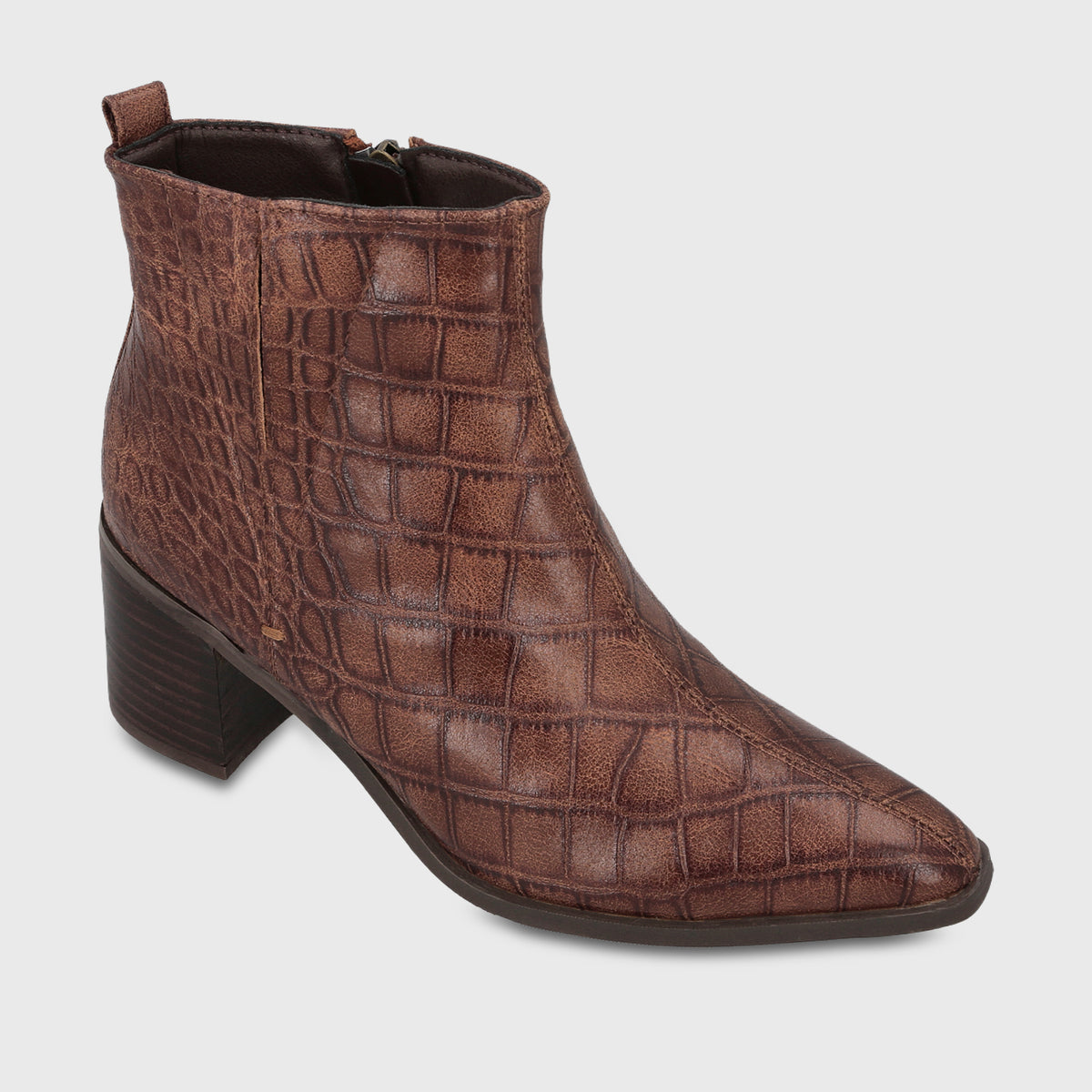 Botin Taco Camel Mujer 5530008