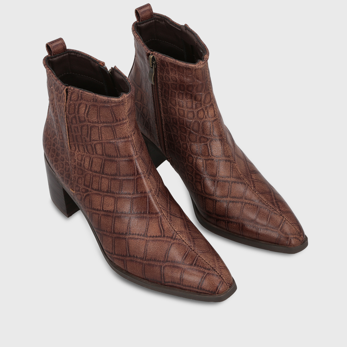 Botin Taco Camel Mujer 5530008