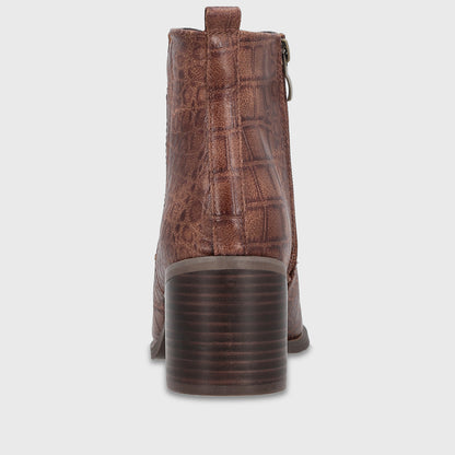 Botin Taco Camel Mujer 5530008