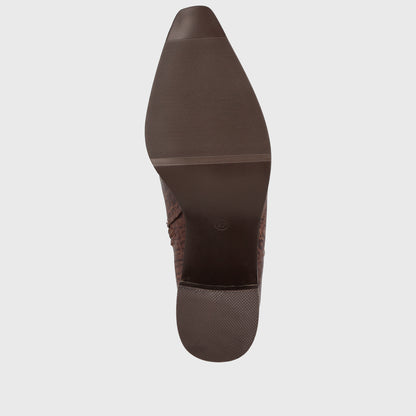 Botin Taco Camel Mujer 5530008