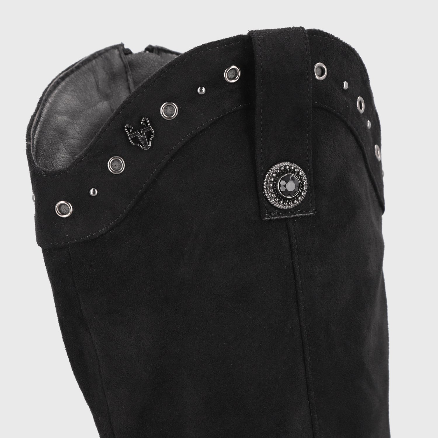 Bota Taco Negra Mujer 55301