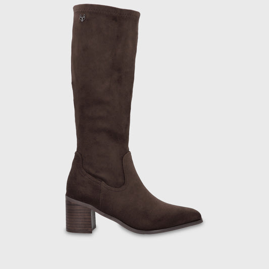 Bota Taco Café Mujer 5530202