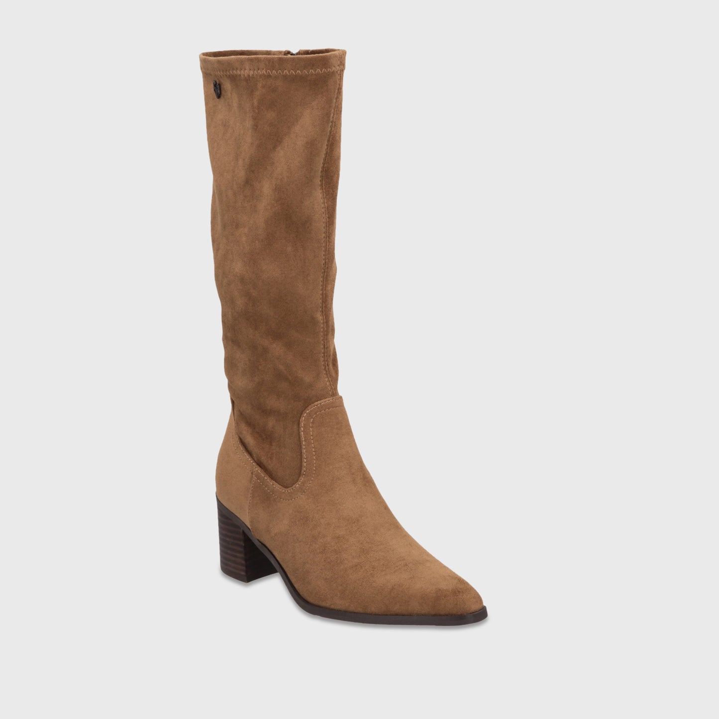 Bota Taco Beige Mujer 5530208