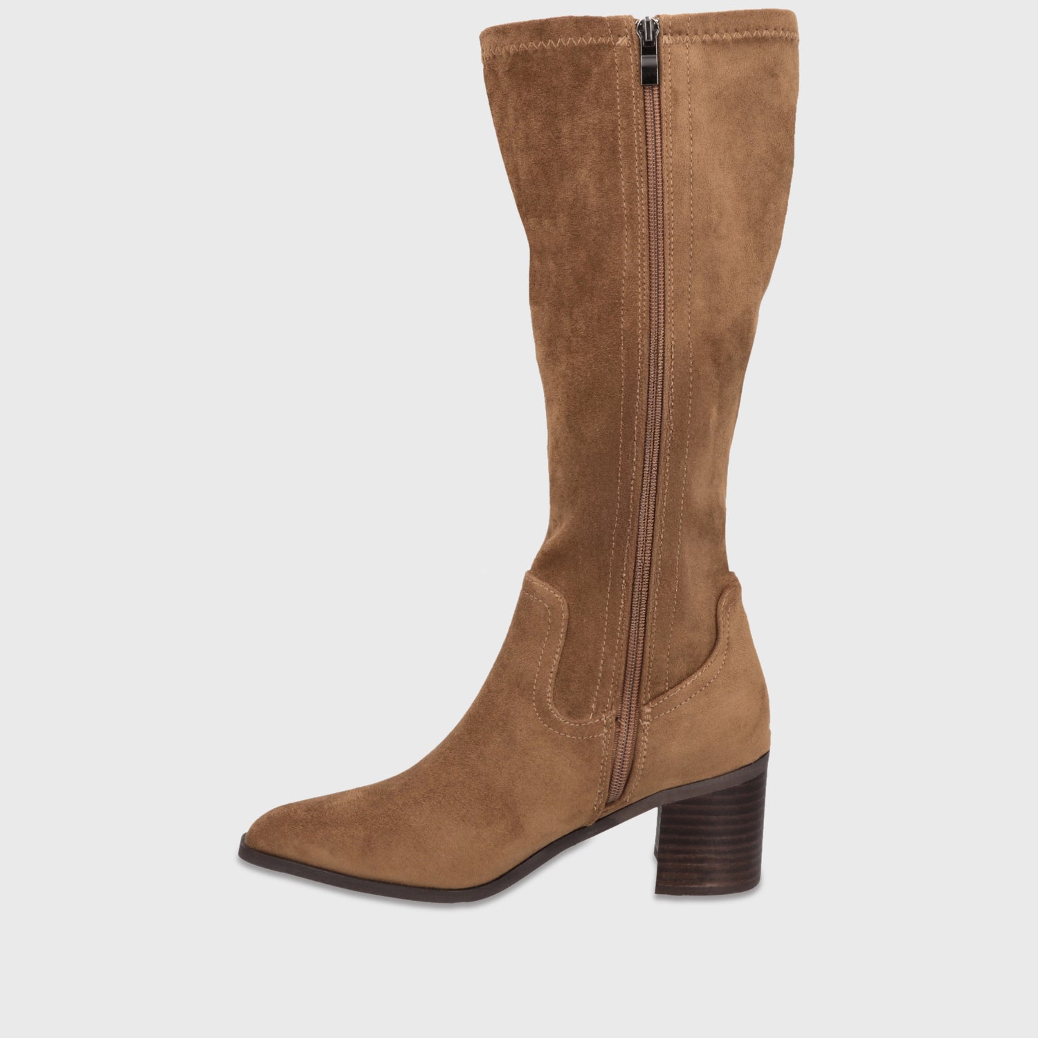 Bota Taco Beige Mujer 5530208
