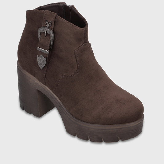 Botin Taco Café Mujer 5531102