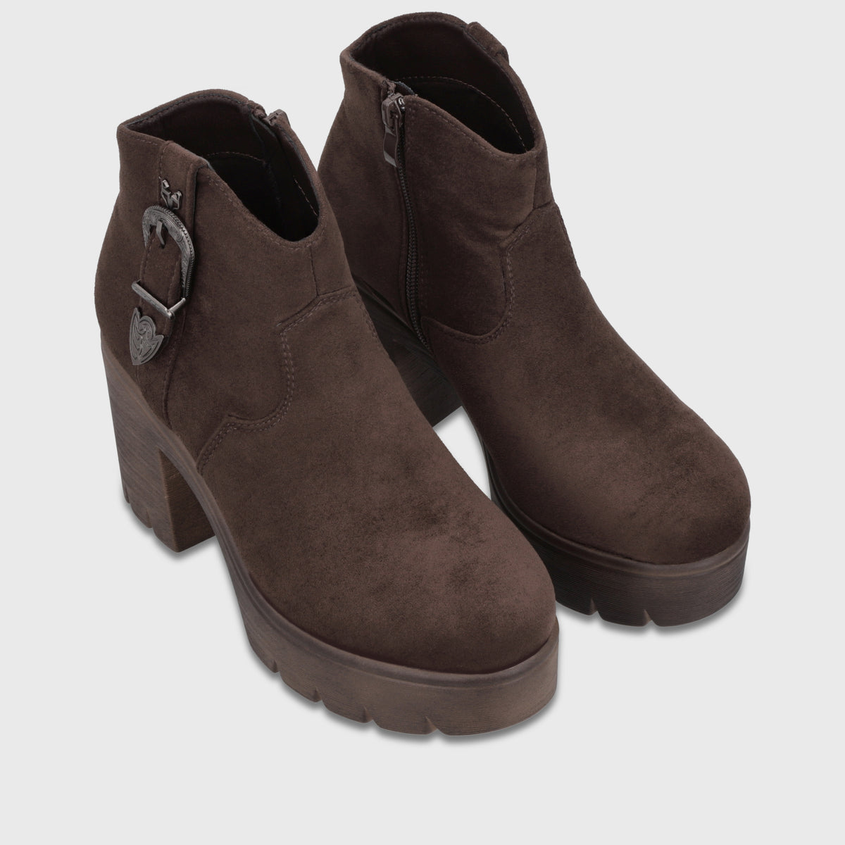 Botin Taco Café Mujer 5531102