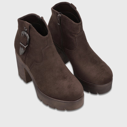 Botin Taco Café Mujer 5531102