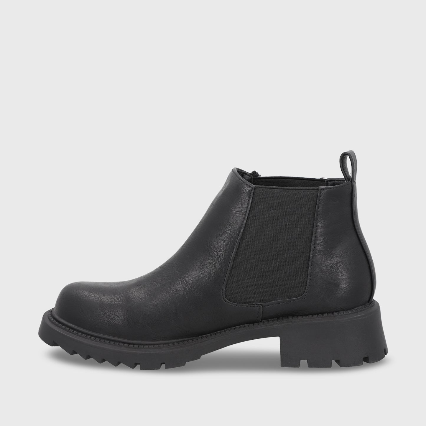 Botin Taco Negro Mujer 55330