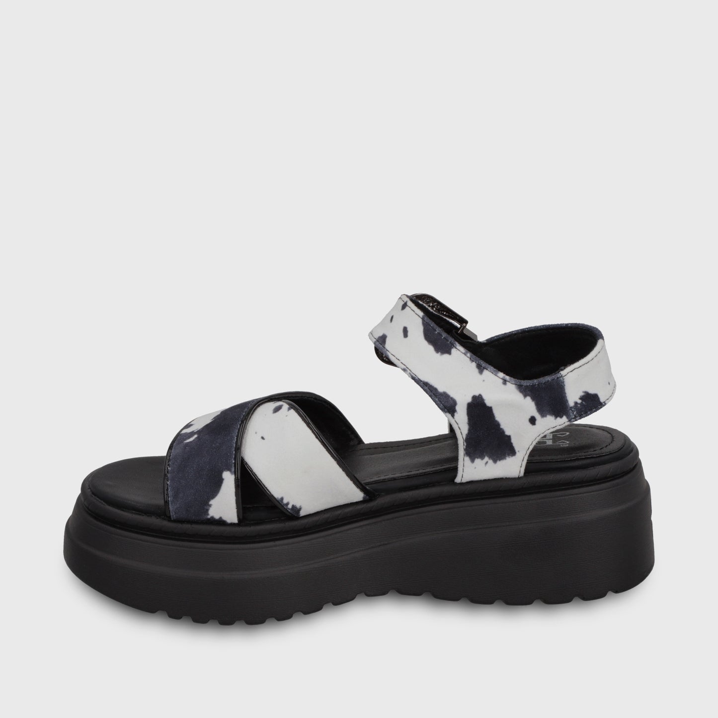 Sandalia Plataforma Animal Print Mujer 55923
