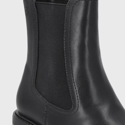 Botin Plataforma Negro Mujer 56041