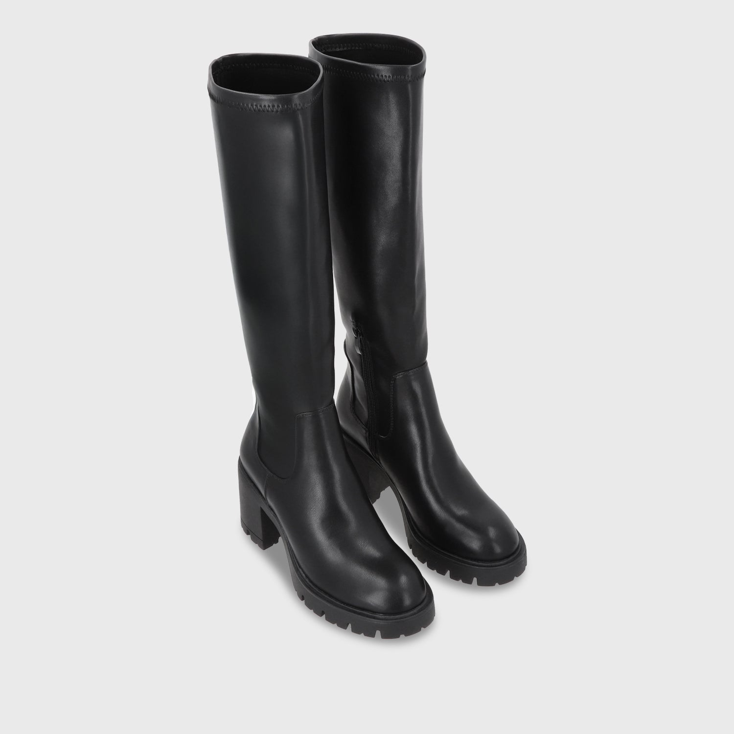 Bota Taco Negra Mujer 56060