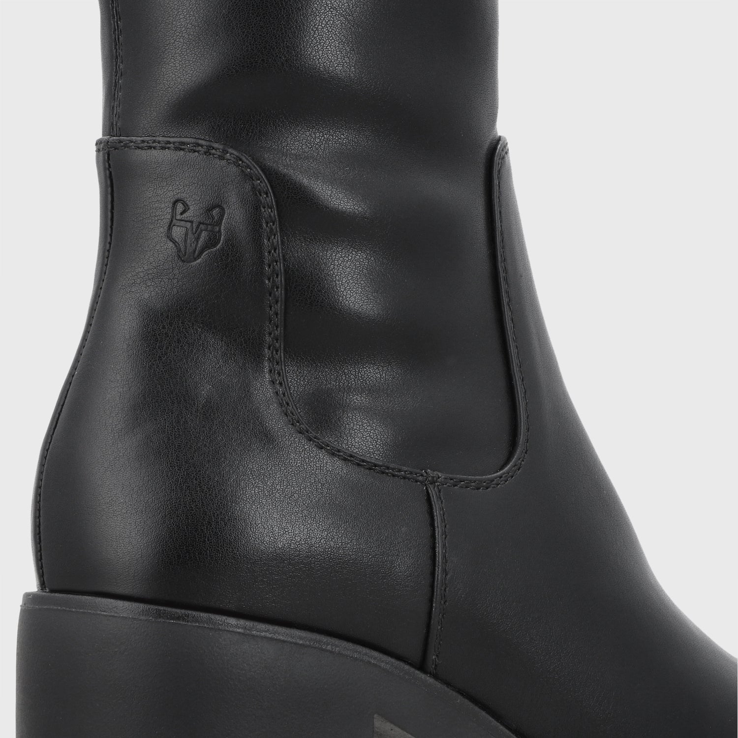 Bota Taco Negra Mujer 56060
