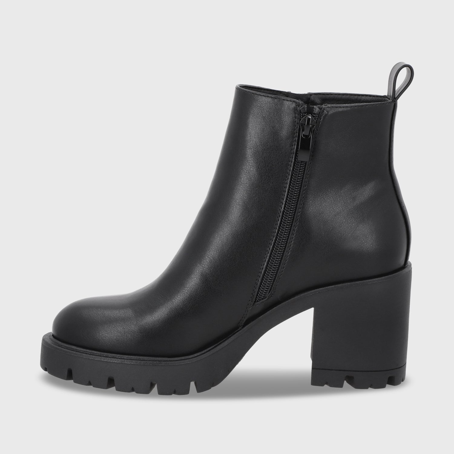 Botin Taco Negro Mujer 56061
