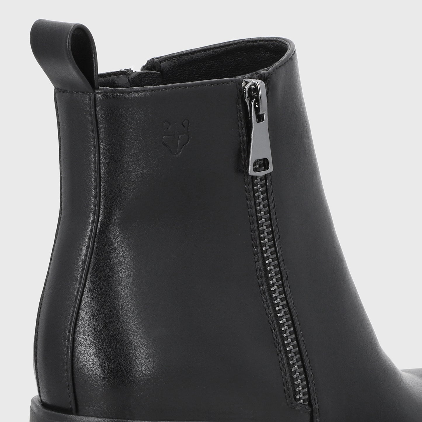 Botin Taco Negro Mujer 56061