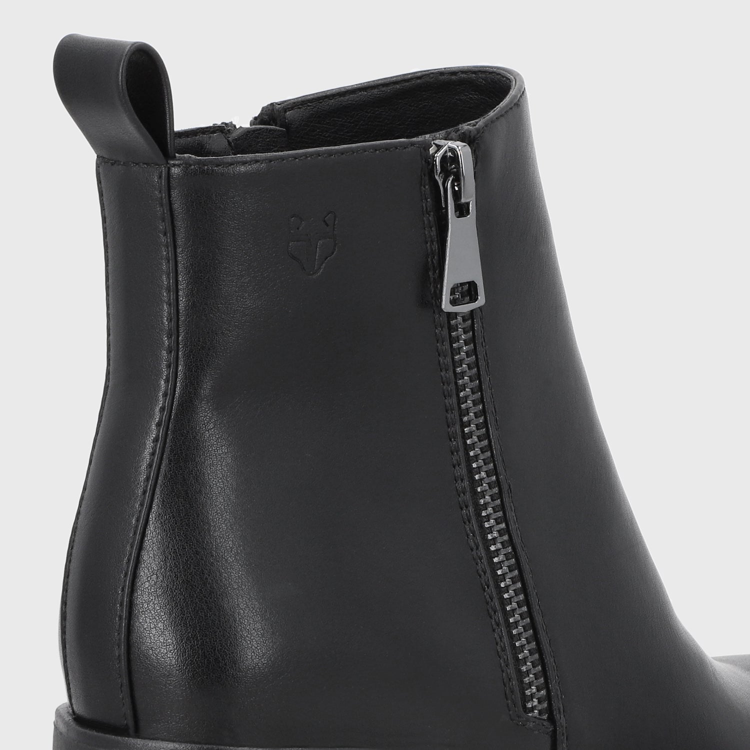 Botin Taco Negro Mujer 56061