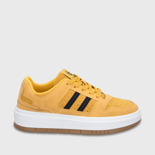 Zapatillas Plataforma Amarilla Mujer 58030