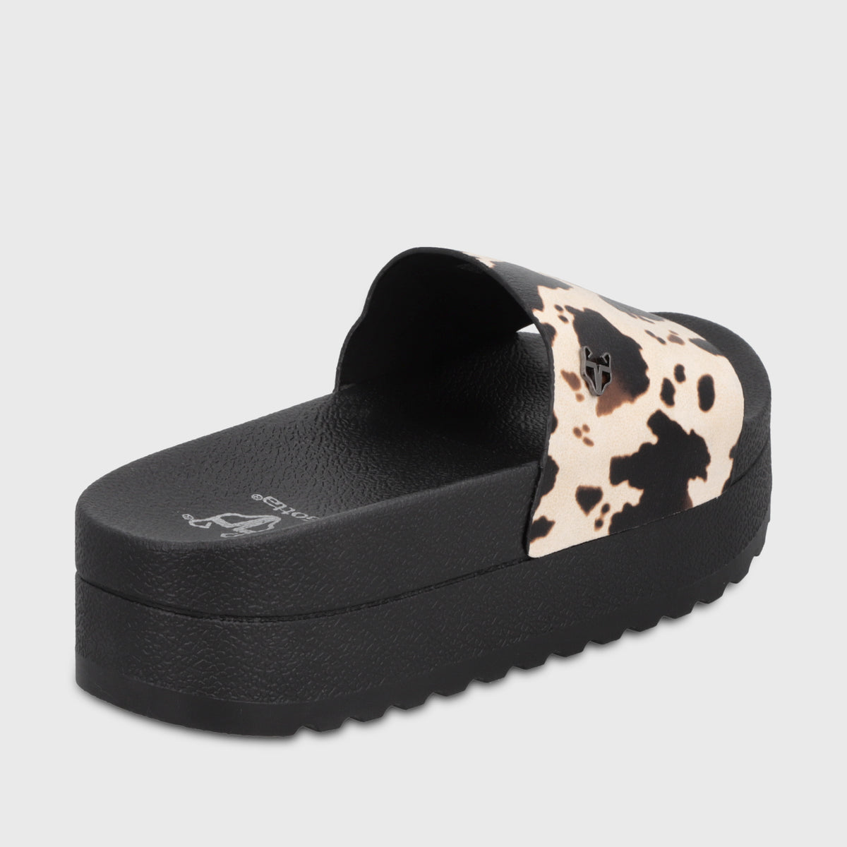 Sandalia Plataforma Animal Print Mujer 64020