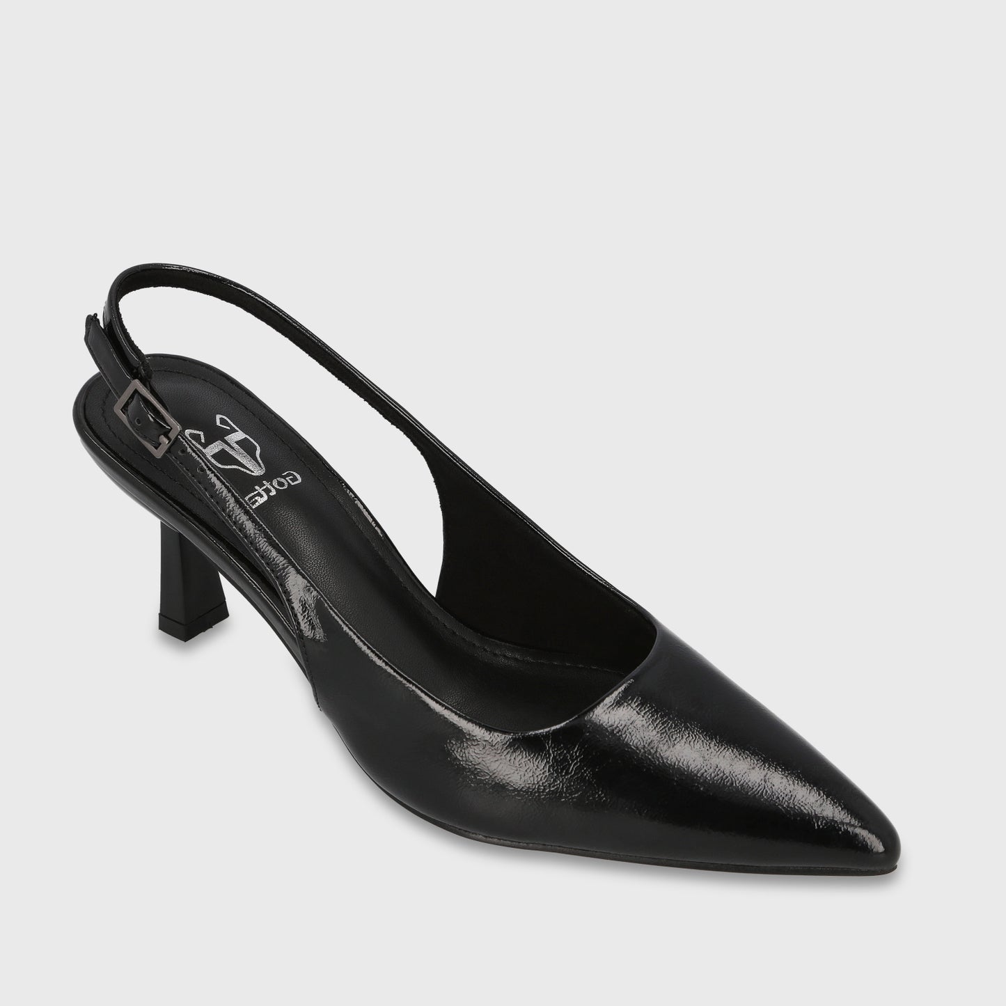 Zapato Taco Negro Mujer 6404101
