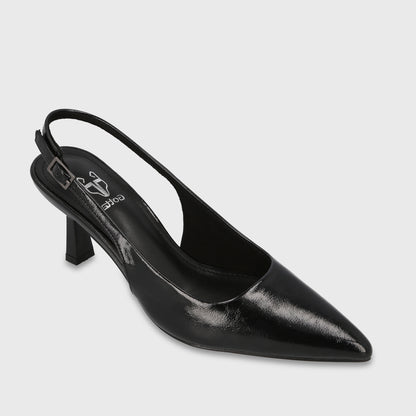 Zapato Taco Negro Mujer 6404101