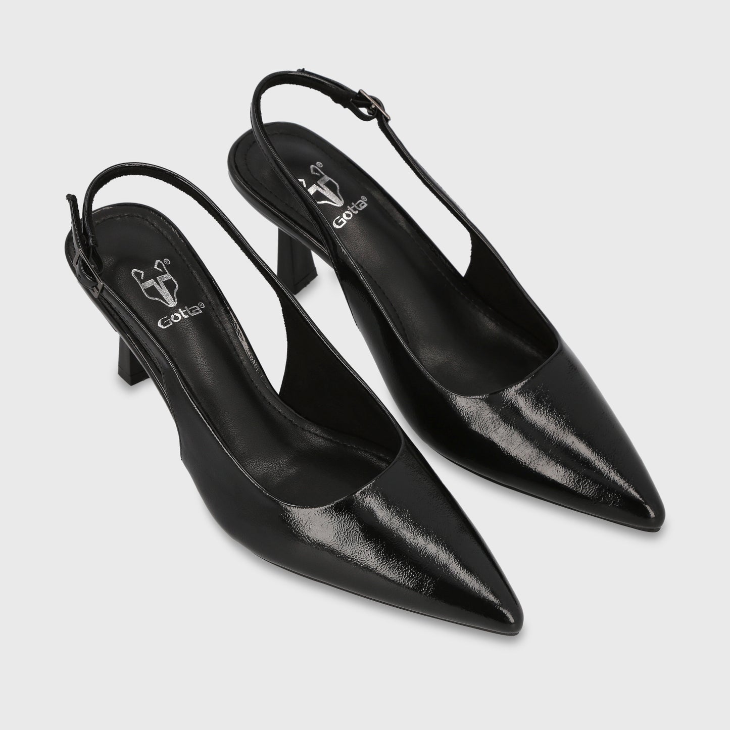 Zapato Taco Negro Mujer 6404101